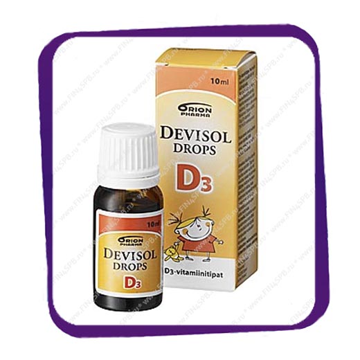 Devisol Drops D3 10 ml. (Девисол Дропс Д3) | Лекарства и витамины ...